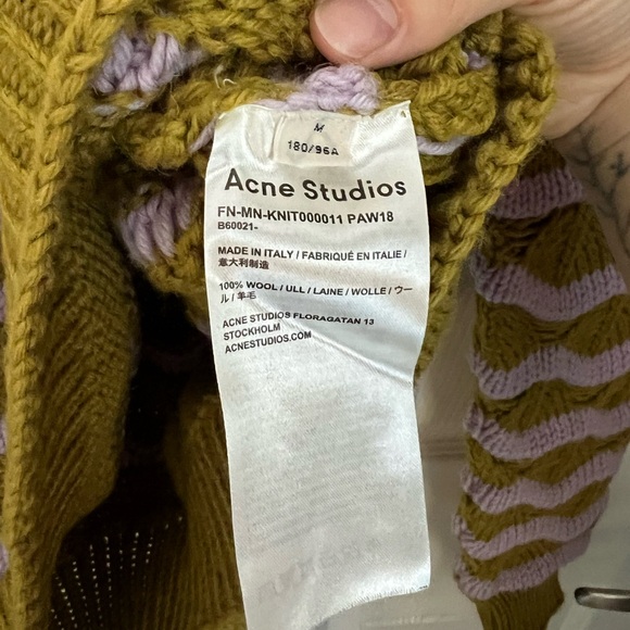 Acne Studios Knit Wool Sweater - Picture 6 of 8